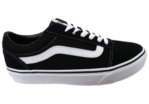 Vans Mens Ward Comfortable Lace Up Sneakers Flat Ground