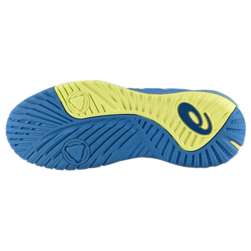 Asics Women's Gel-Resolution X - Blue Coast/Huddle Yellow Seamless performance