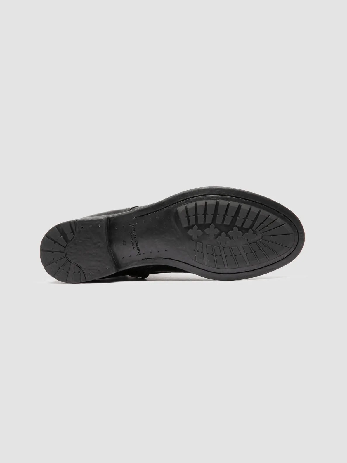Eco Choice Energy Flow HIVE 005 - Black Leather Zipped Boots