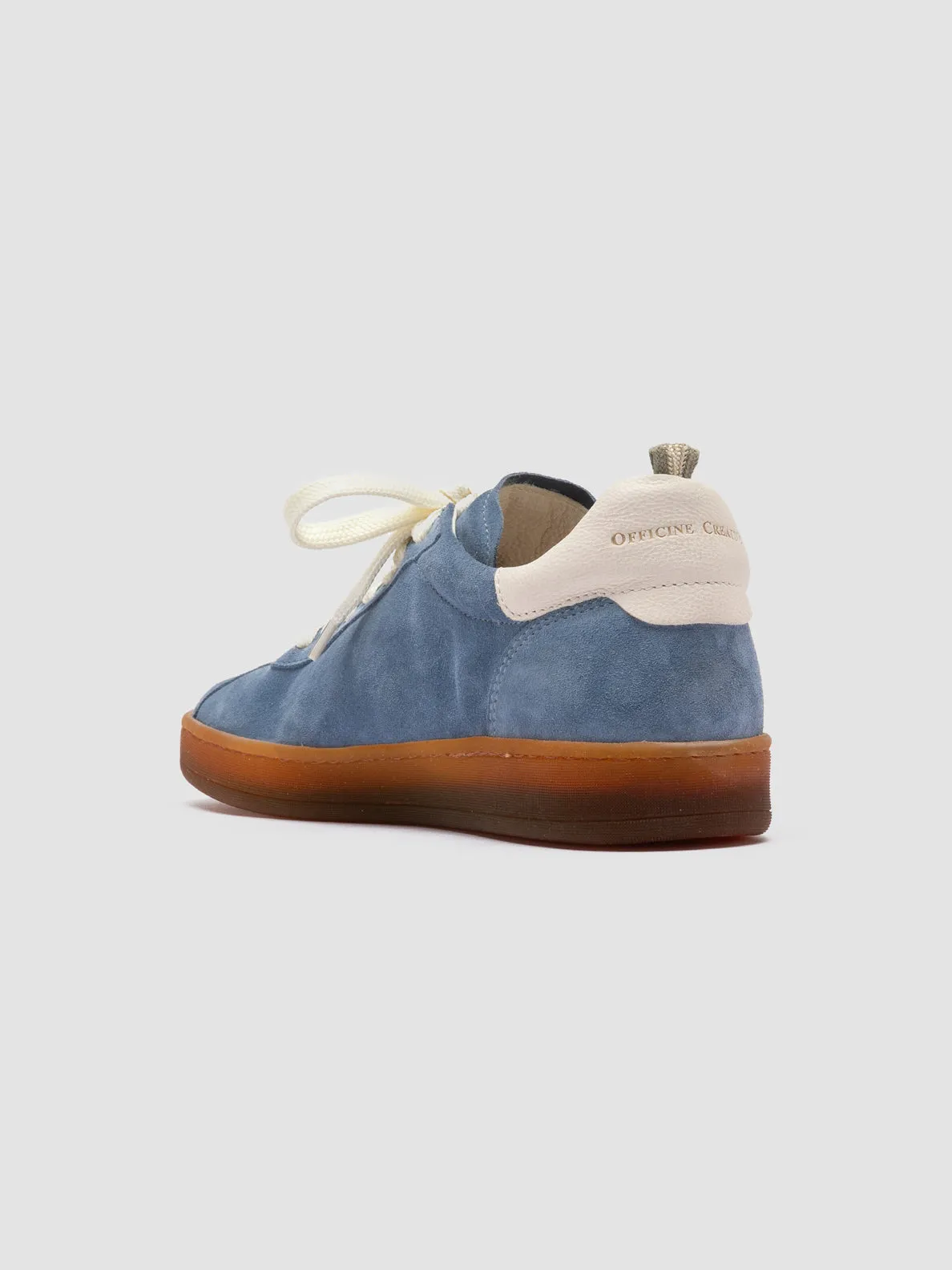 Sport Life Follow Hike DESTINY 101 - Blue Leather and Suede Sneakers