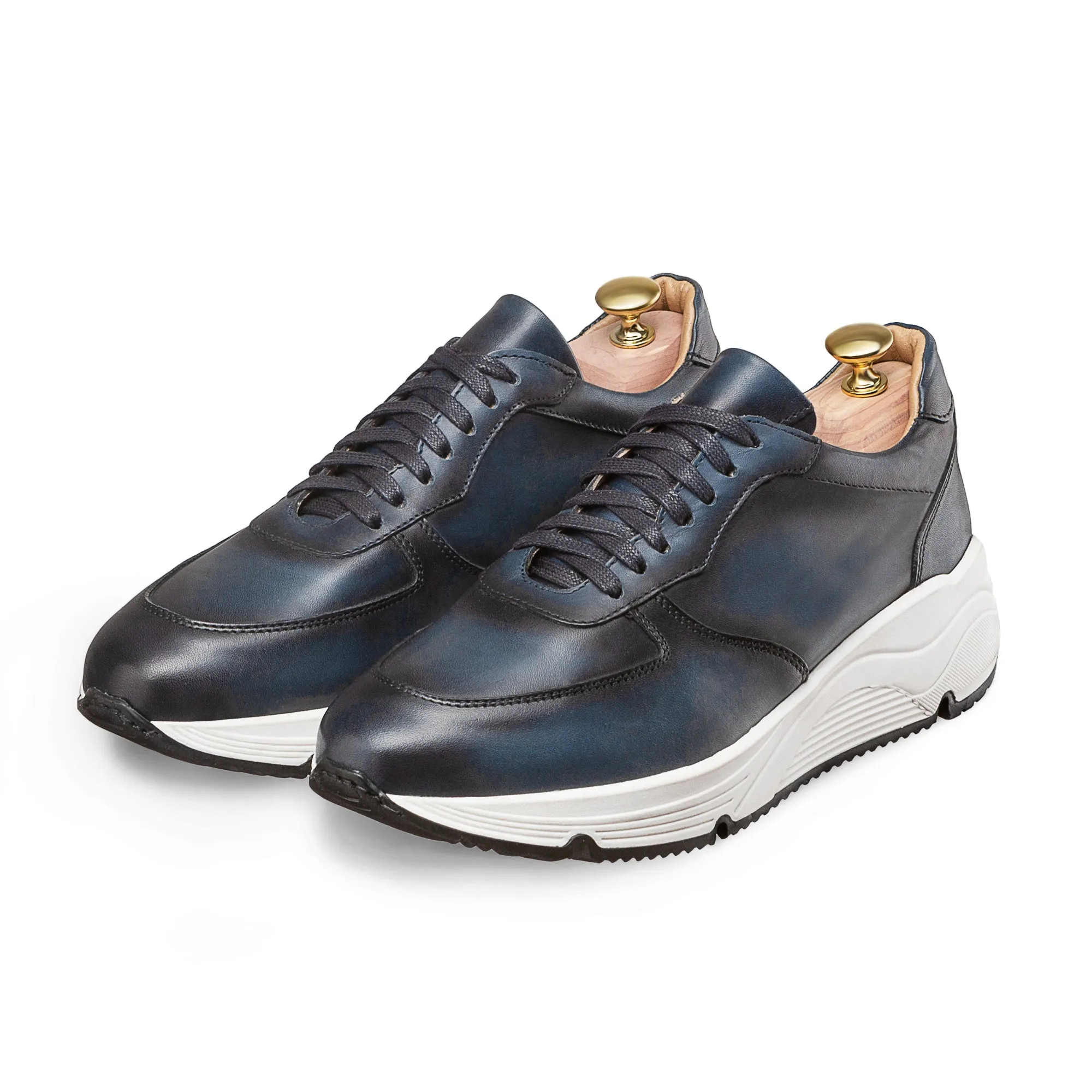 Sneakers Como 713 bleu Pull Step