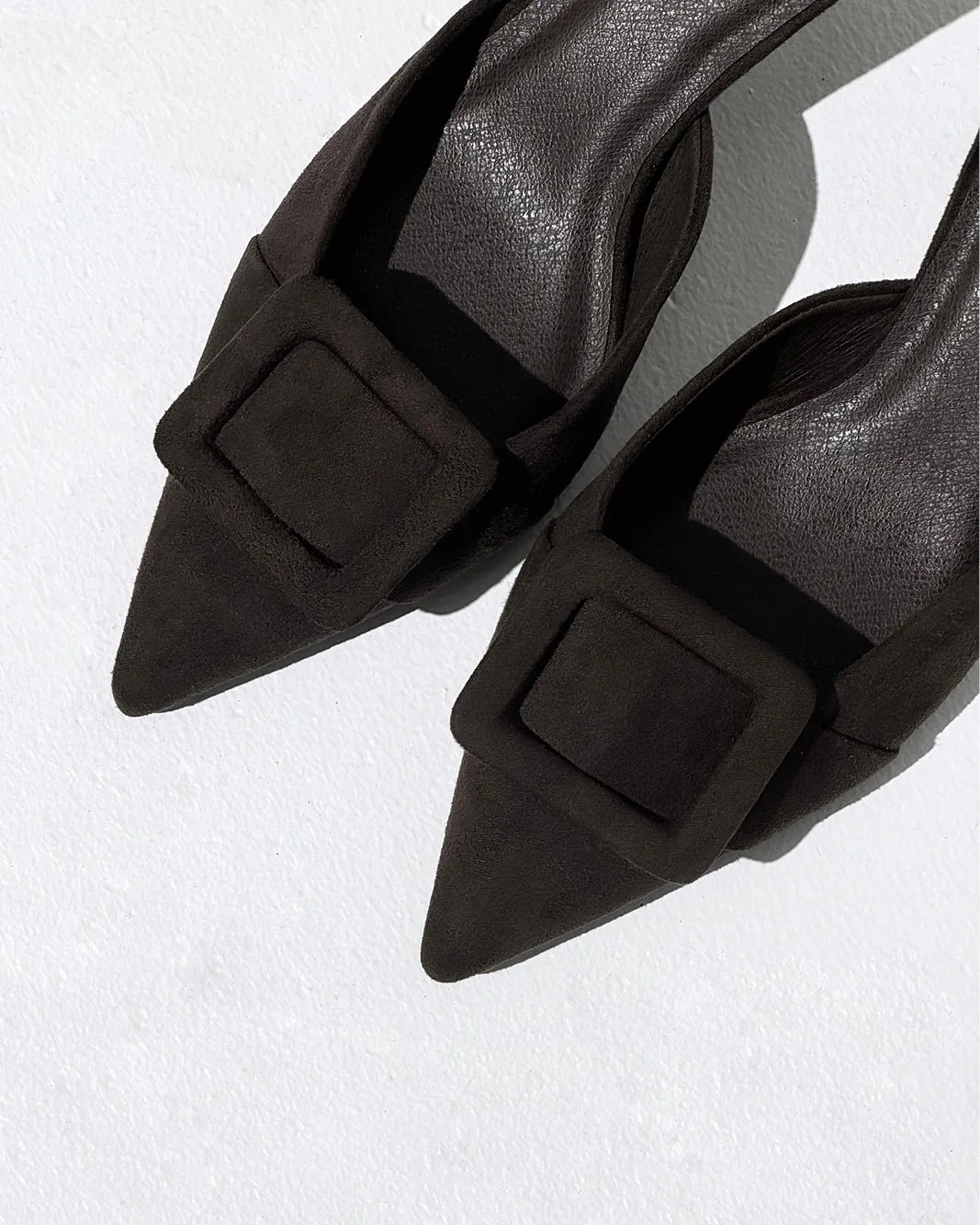 Fashionable Pumps YORKIE - DARK CACAO SUEDE