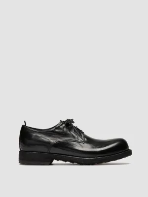 BULLA DD 101 - Black Leather Derby Shoes Step Comfort