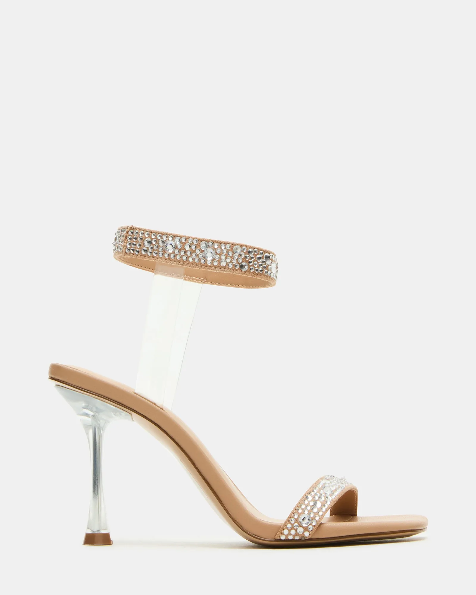 ADENA RHINESTONES Platform Booties