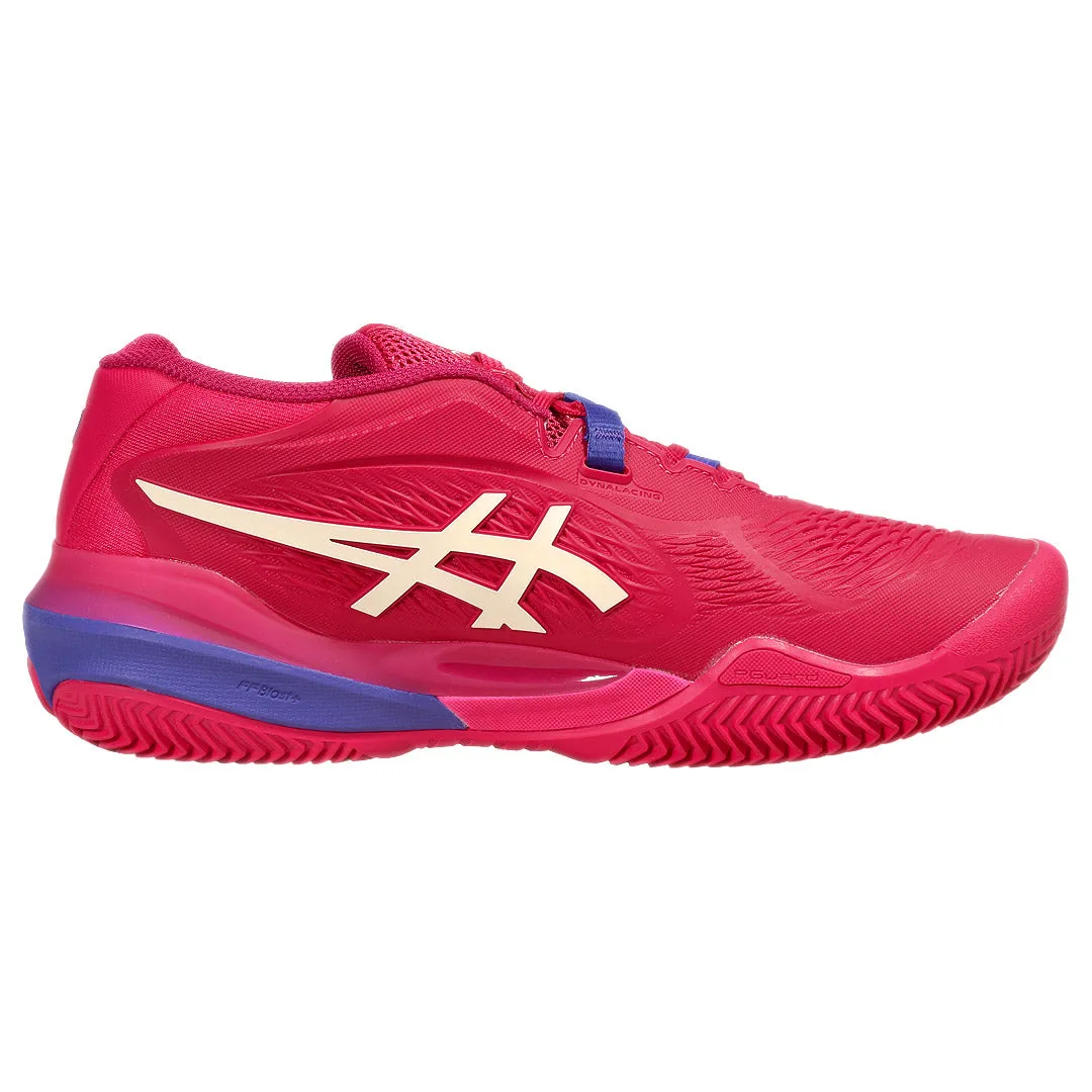 Asics Women's Gel-Resolution X - Clay - Bright Rose/Cream Boosted comfort