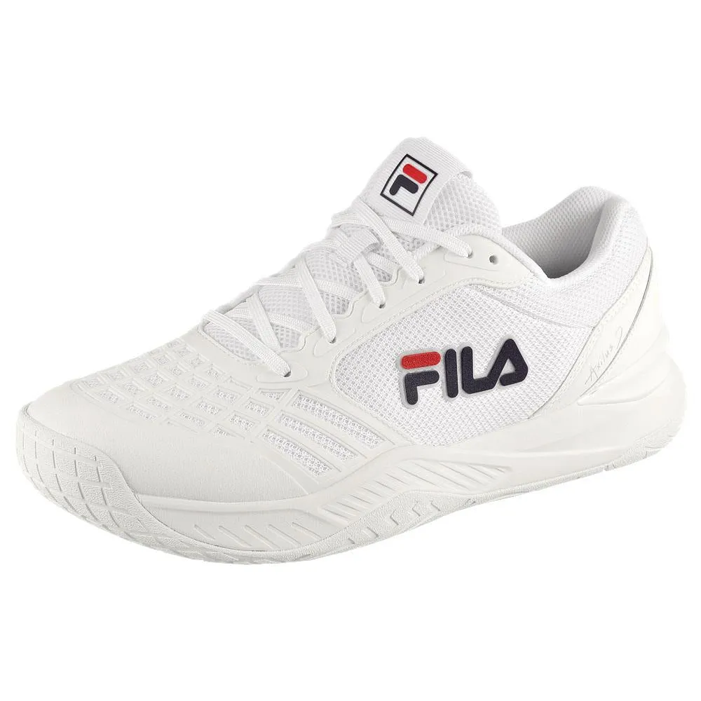 Step Boost Athletic Apparel Fila Men's Axilus 3 - White/Fila Navy