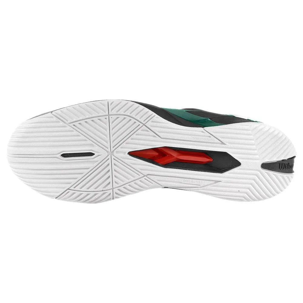 Stretchy sole Foot Support Wilson Men's Rush Pro 4.0 Blade - Black/Deep Teal