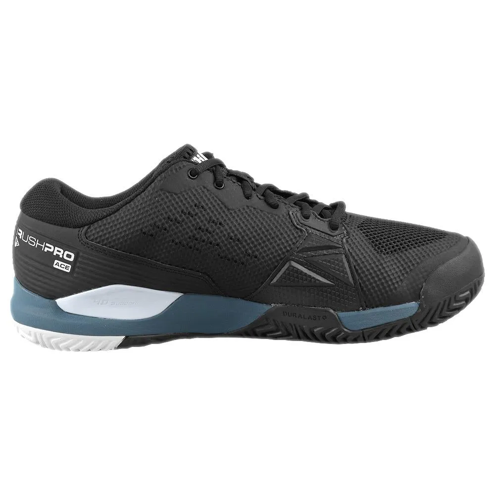 Tailored arch Wilson Men's Rush Pro Ace - Black/China Blue