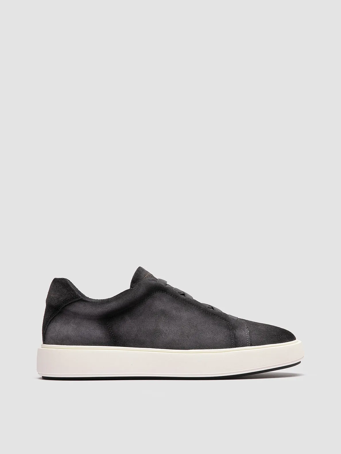 Eva Midsole SLOUCH 001 - Blue Suede Sneakers
