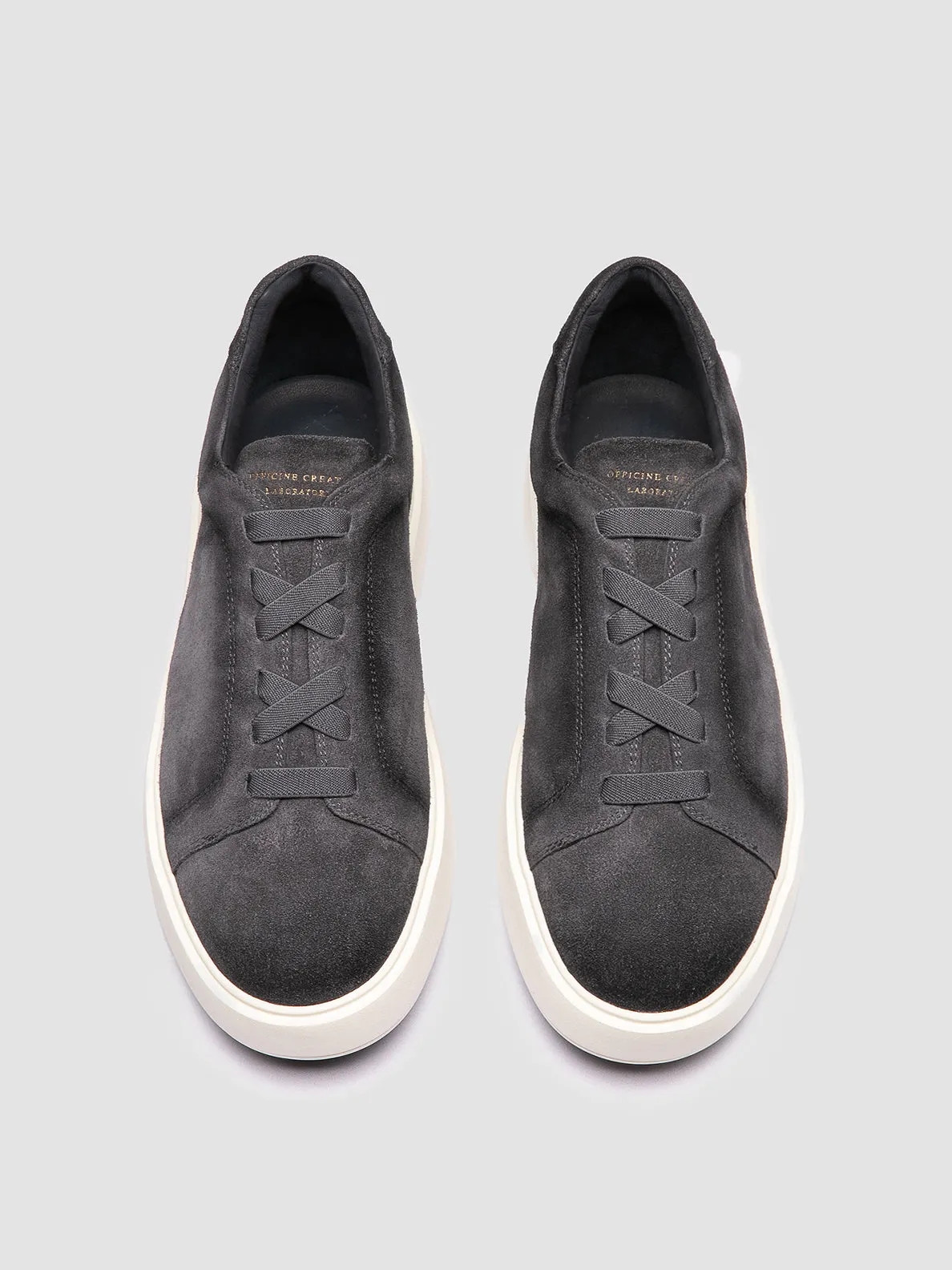Premium materials Balanced feel SLOUCH 001 - Blue Suede Sneakers