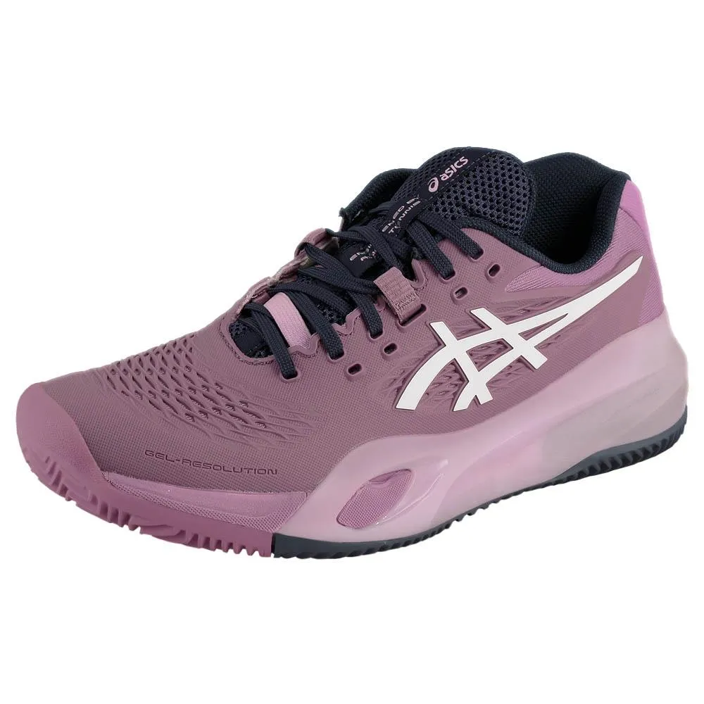 Asics Women's Gel-Resolution X - Clay - Ube/White Fashion Comfort Comfort Boost