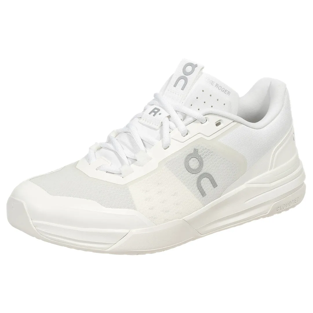 On Men's THE ROGER Advantage Pro - White Soft Flex High Shine