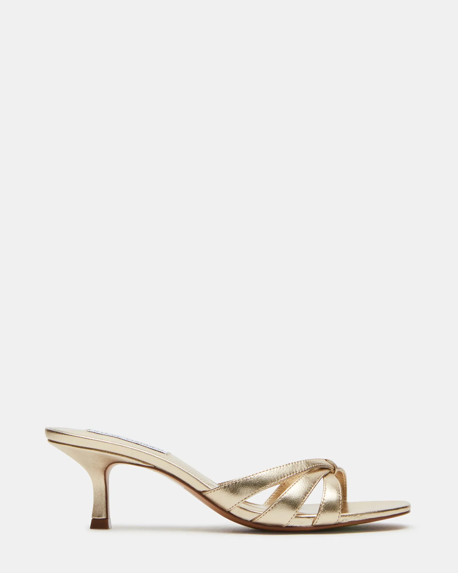 CARY GOLD LEATHER Wedge Wedding Shoes