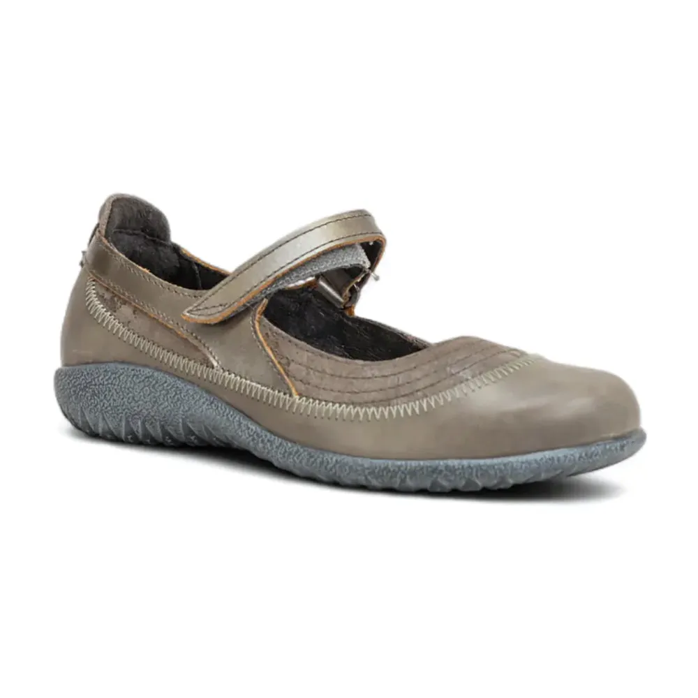 Kirei  (11042) - Grey Marble Suede Sporty Edge Street Wear