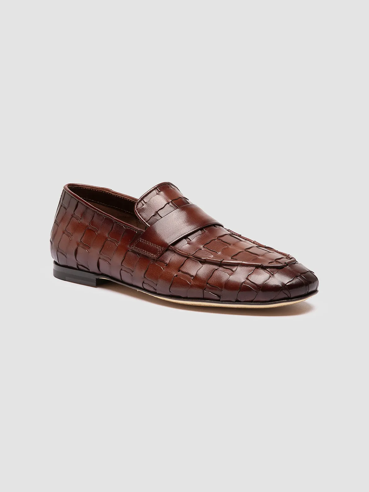 Sophisticated Comfort AIRTO 015 - Brown Leather Loafers