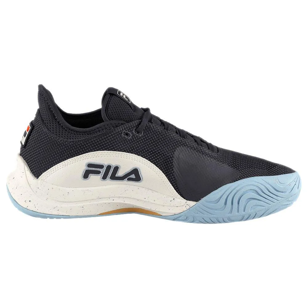 Urban Inspired High Cushioning Fila Men's Mondo Forza - White/Fila Navy