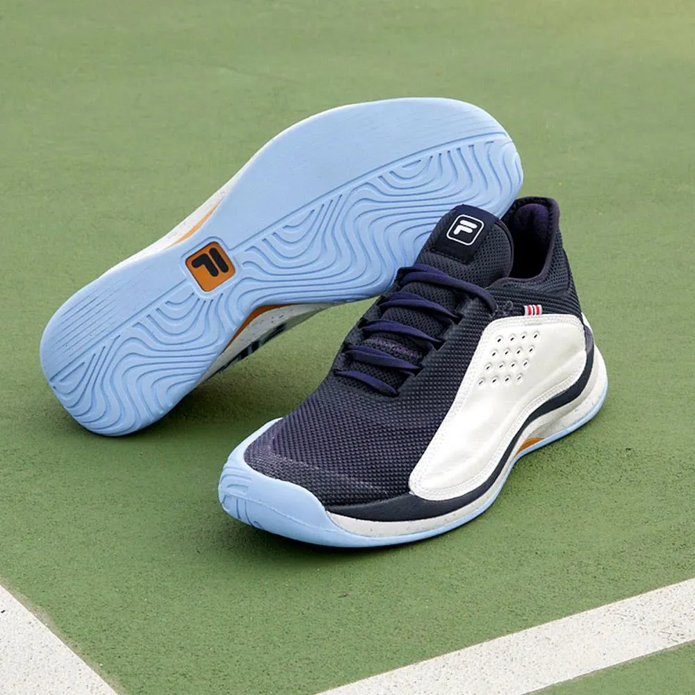 Fila Men's Mondo Forza - White/Fila Navy Comfort Wear
