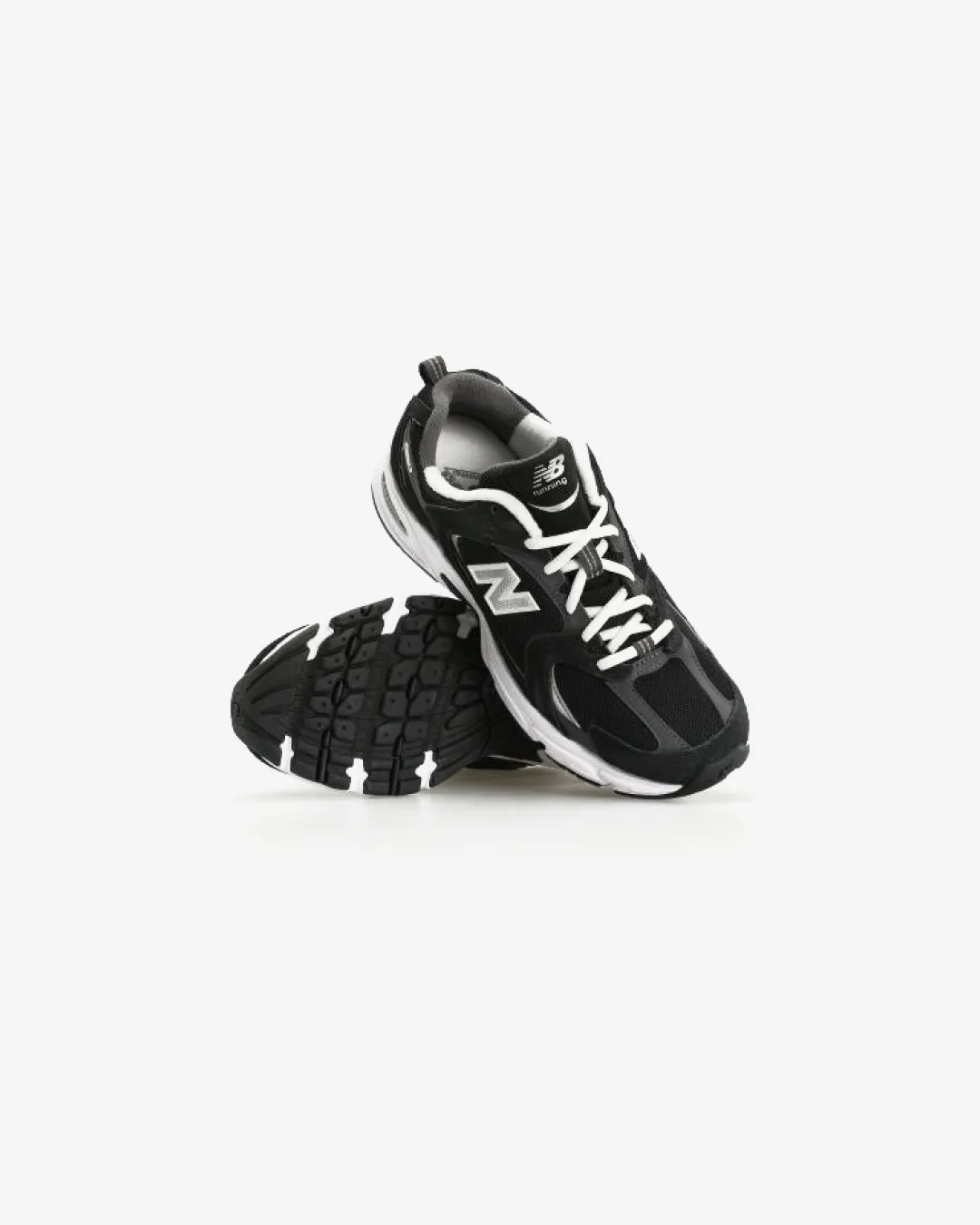 New Balance 530 Black White Sneakers Comfort Layer Sporty Shoes