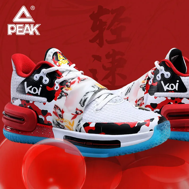 PEAK TAICHI JINLI KOI Limited Edition Men Basketball Shoes Cozy Vibes Summer Footwear Style