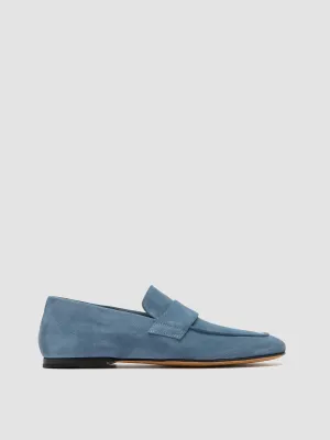 BLAIR 001 - Navy Suede Loafers Long Way