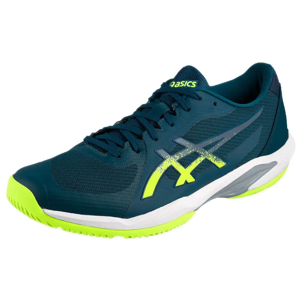 Asics Men's Solution Swift FF 2 - Mako Blue/Safety Yellow Ultra-soft piece