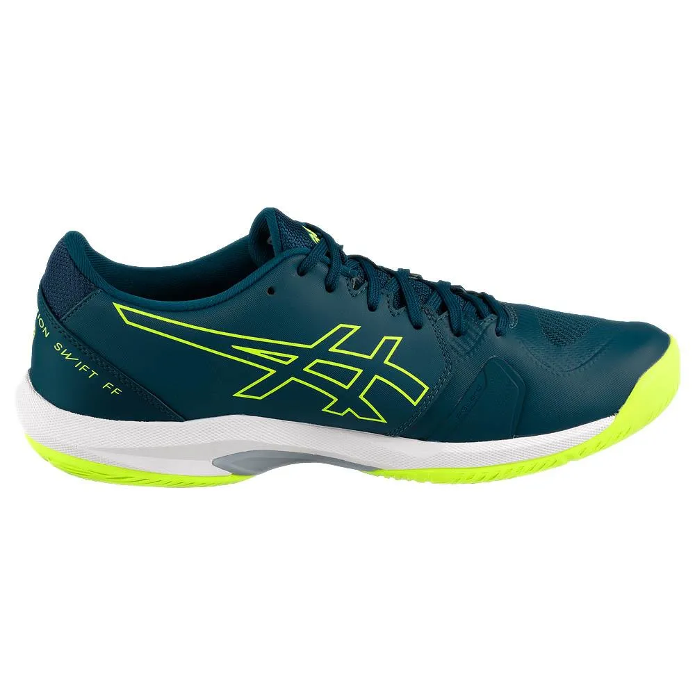 Ankle padding Asics Men's Solution Swift FF 2 - Mako Blue/Safety Yellow