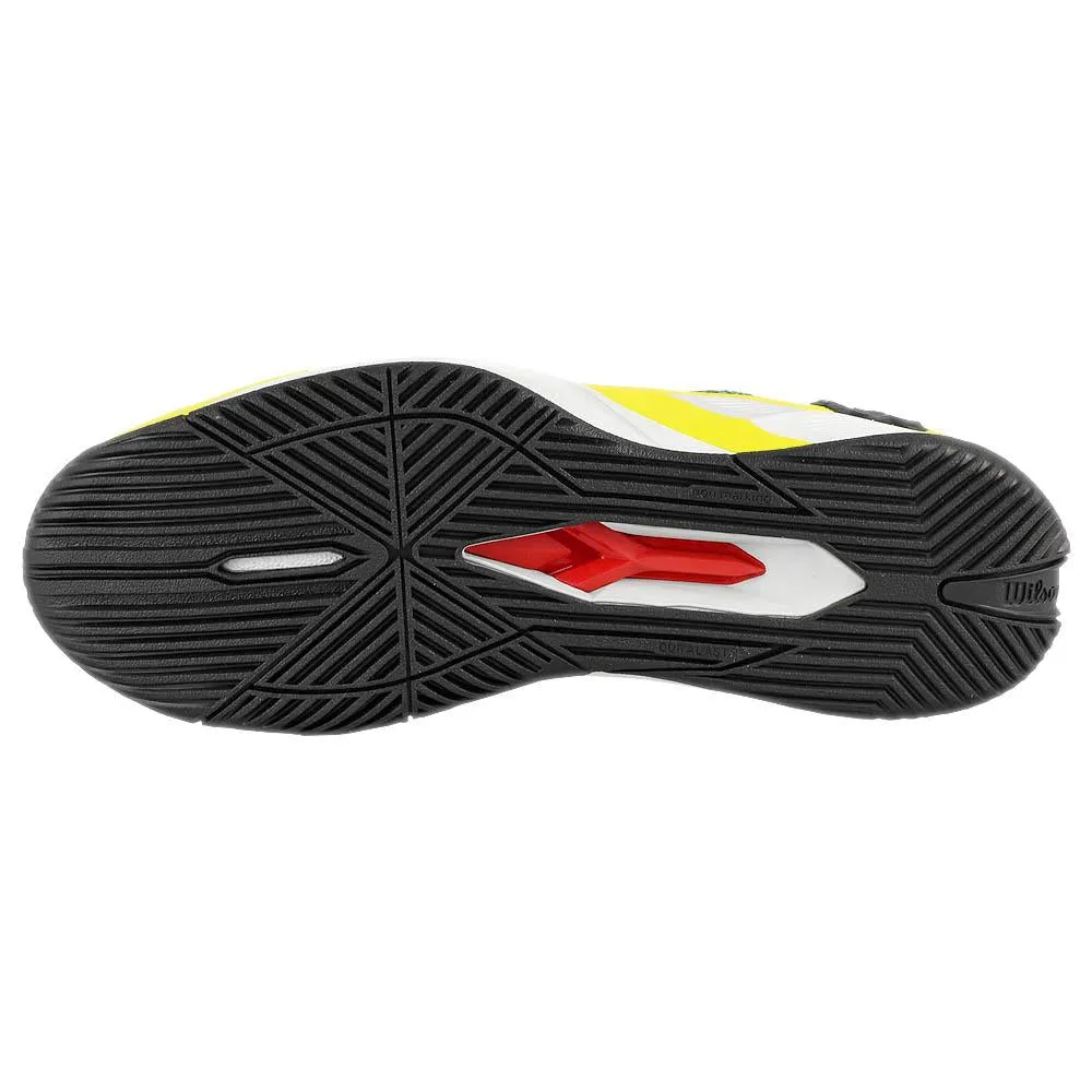 Wilson Men's Rush Pro Extra Duty - Black/Green Gecko All-weather sole
