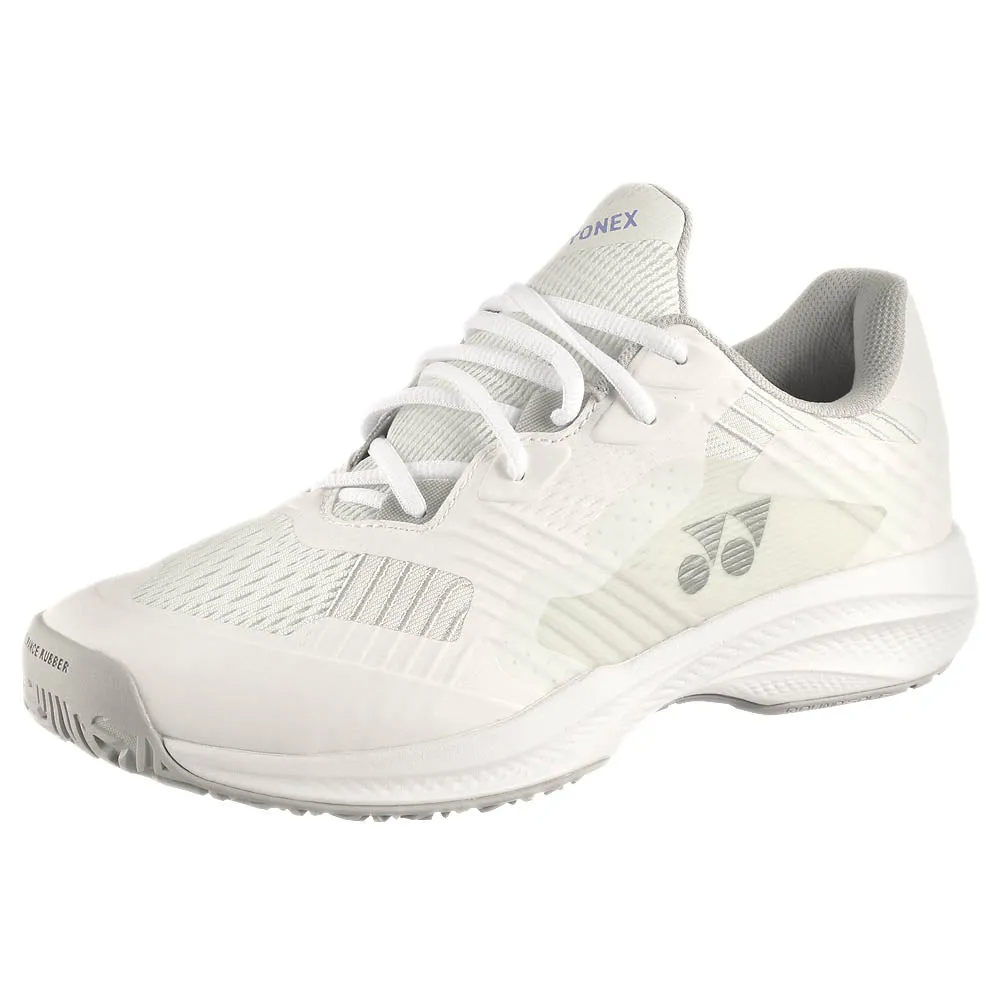Yonex Women's Sonicage - White/Gray Fashion Edge Elastic Band