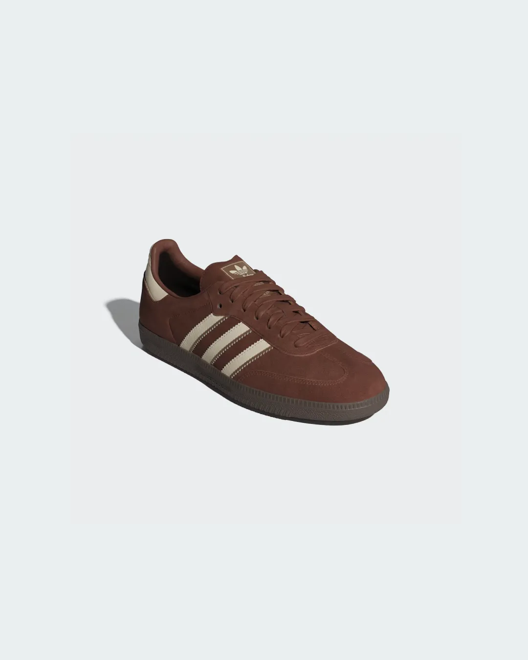 Stylish Forest Path Adidas OG Samba Brown Sneakers