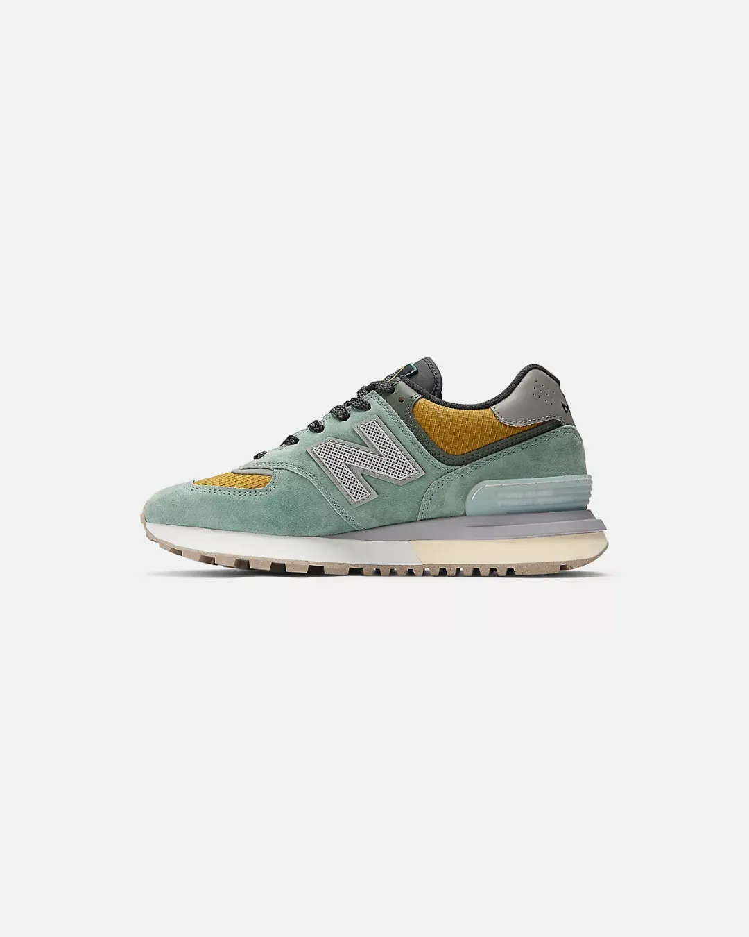 New Balance 574 Legacy x Stone Island Light Green Sneakers Firm Edge Commute Light