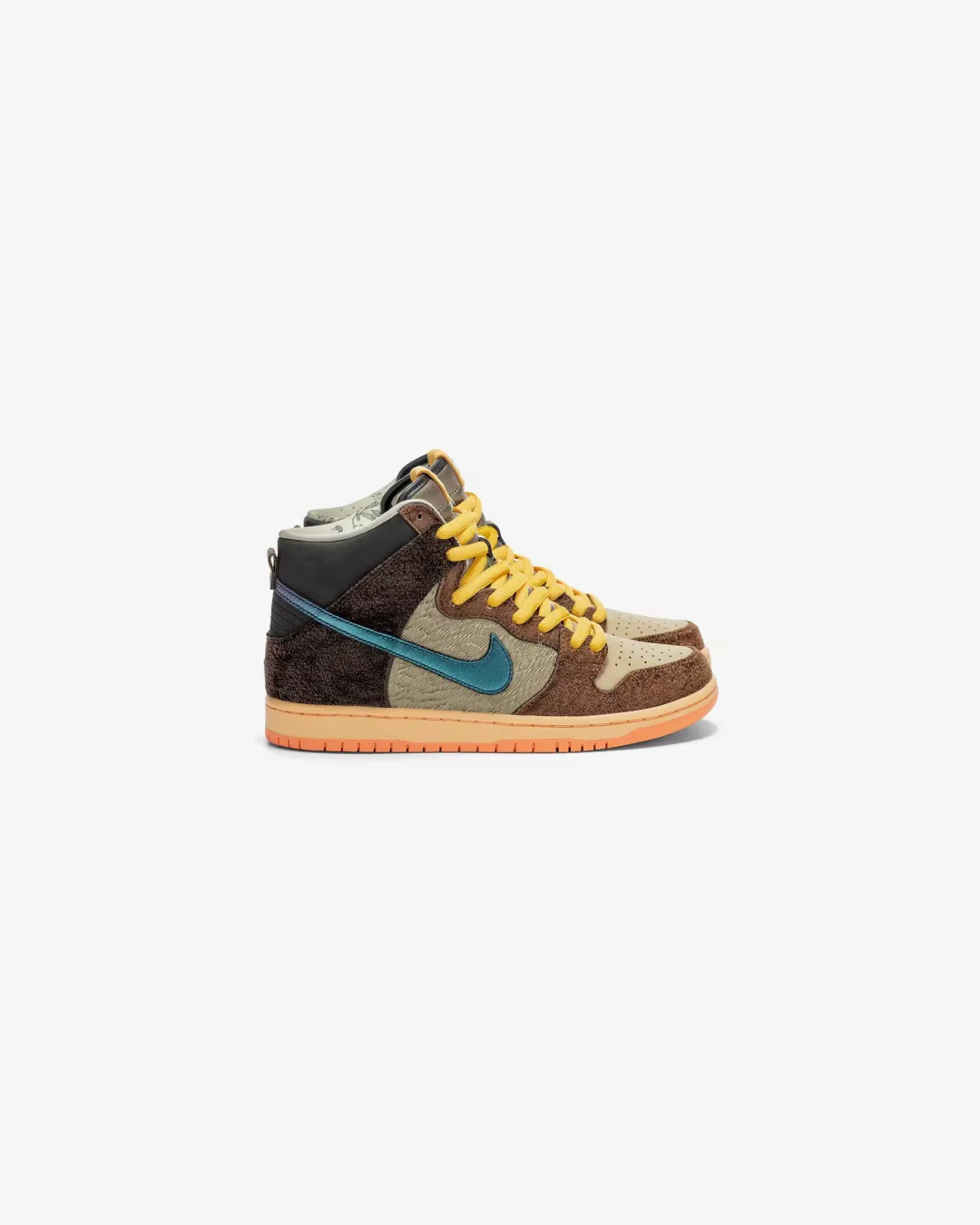 Bright Gold Concepts X Nike SB Dunk High 'Turdunken' Sneakers