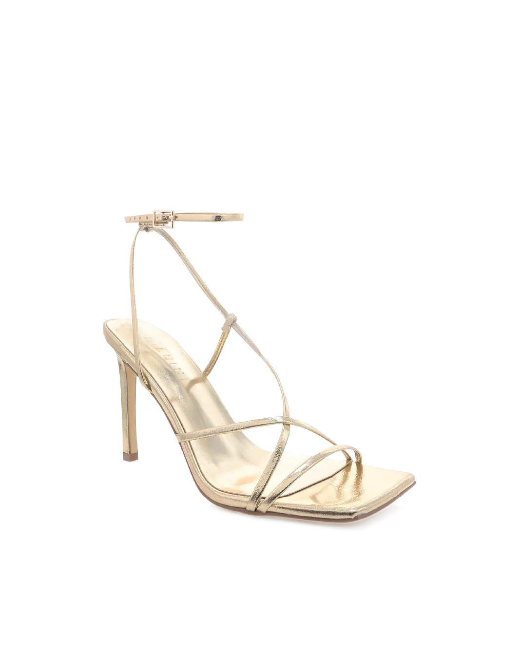 ELPHABA - GOLD METALLIC Floral Embellished Heels