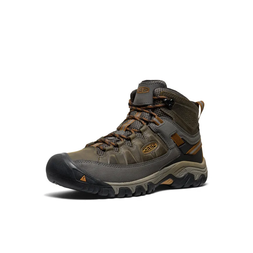 Extreme Performance Men's Targhee III Waterproof Mid Wide  |  Black Olive/Golden Brown