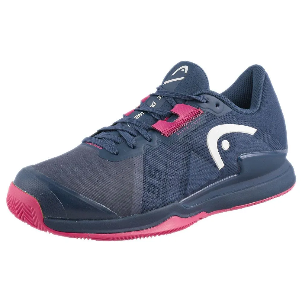 Performance Driven Head Women's Sprint Pro 3.5 - Clay - Dark Blue/Azalea