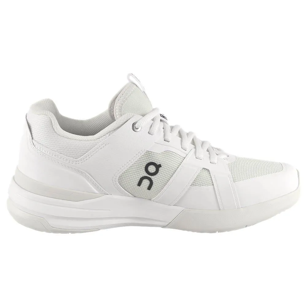 On Women's THE ROGER Clubhouse Pro - Undyed/Ice Running Pace