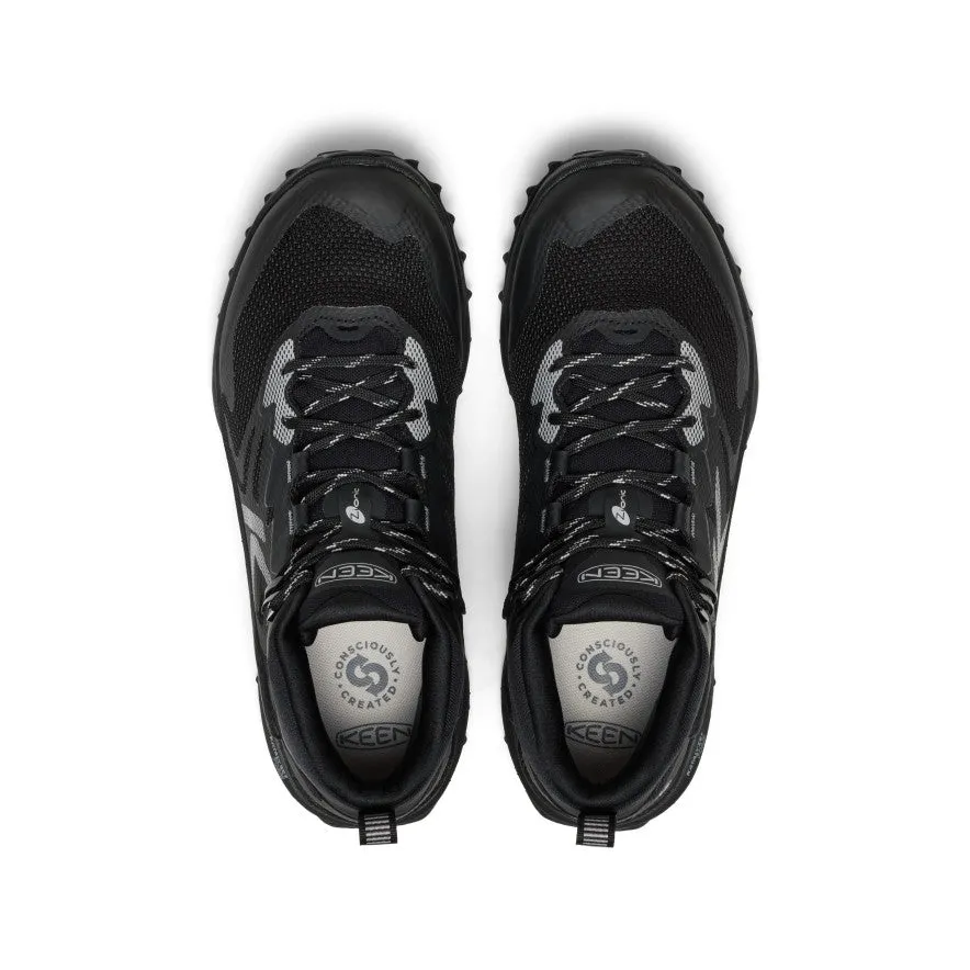 Men's Zionic NXT Waterproof Hiking Boot  |  Triple Black Rain Adventure