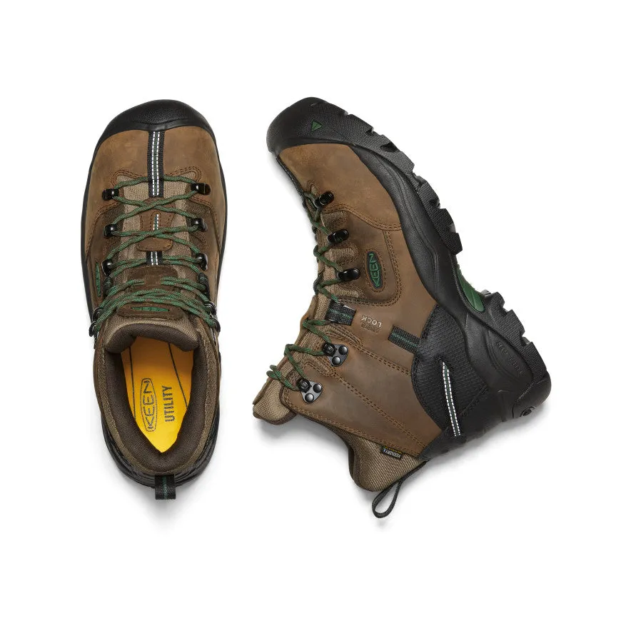 Men's Pittsburgh Energy 6" Waterproof Boot (Carbon Toe)  |  Cascade Brown/Greener Pastures Archaeologist