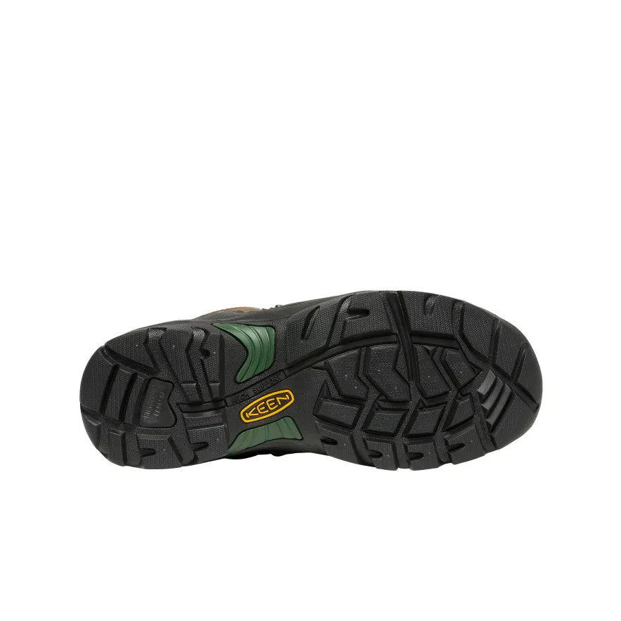 High Quality Tactical Build Men's Pittsburgh Energy 6" Waterproof Boot (Carbon Toe)  |  Cascade Brown/Greener Pastures