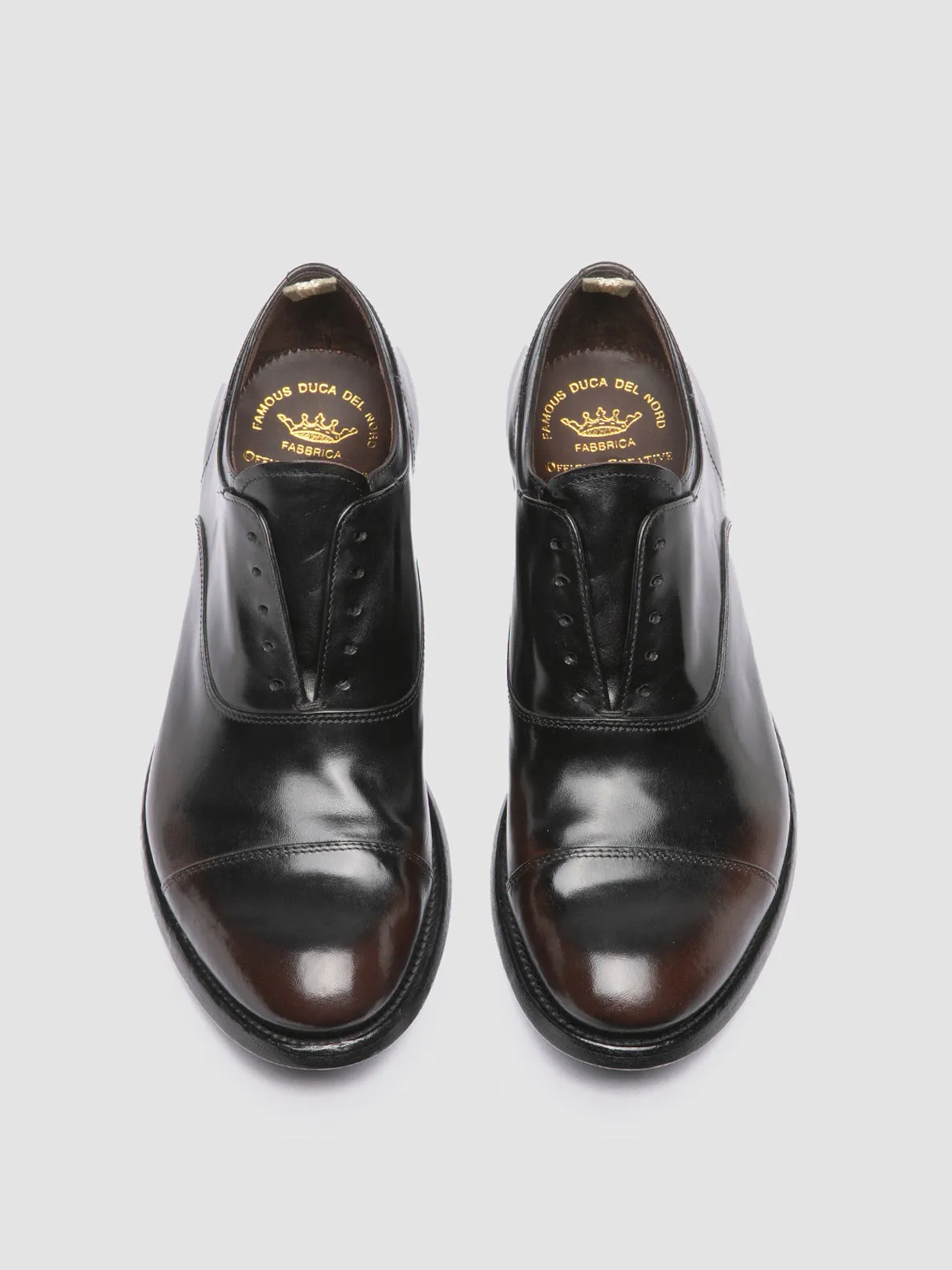 ANATOMIA 08 - Brown Leather Oxford Shoes Comfort Fit Walk Fast Move