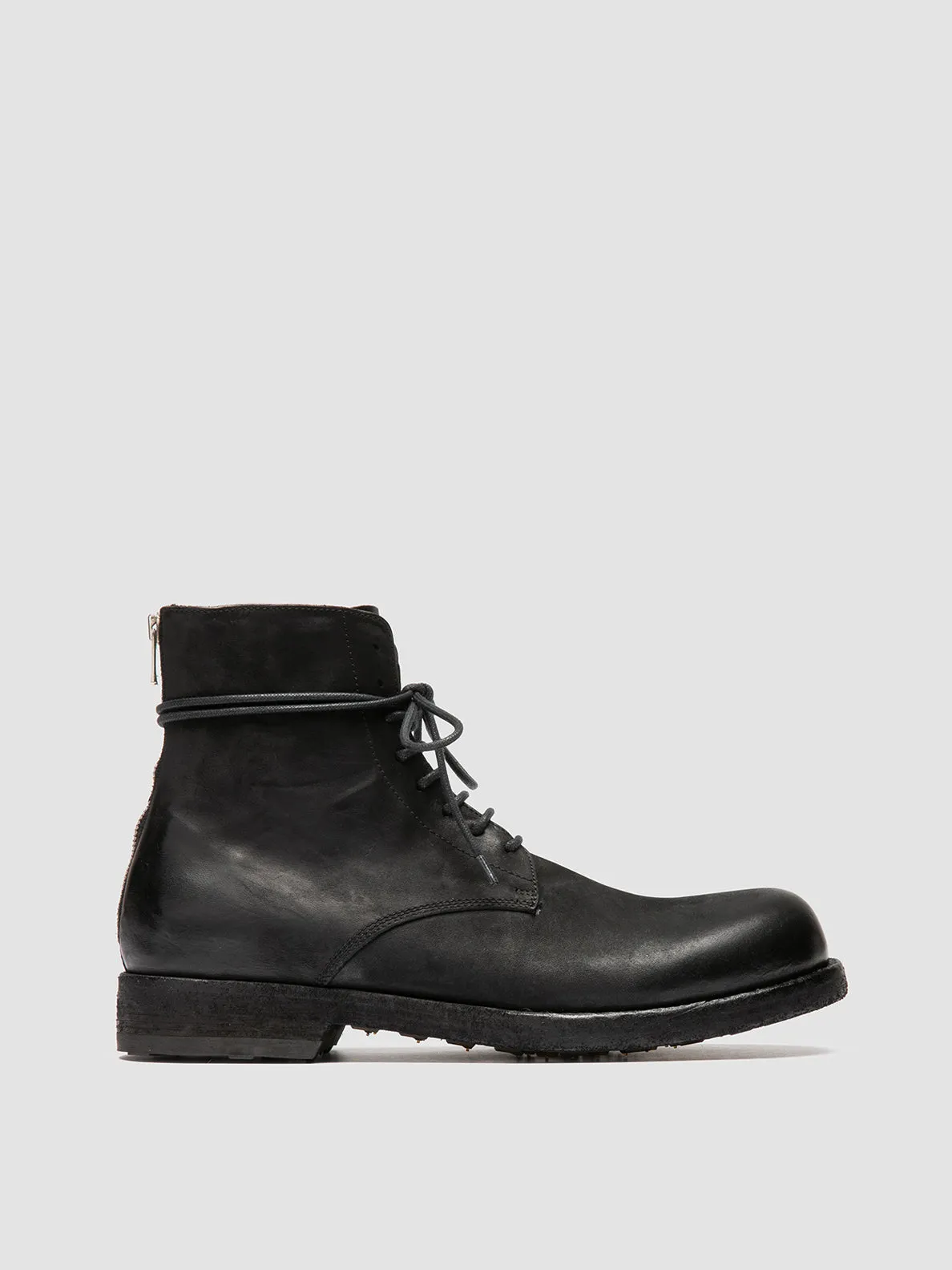 Optimal Flexibility BULLA DD 102 - Black Leather Lace-up Boots