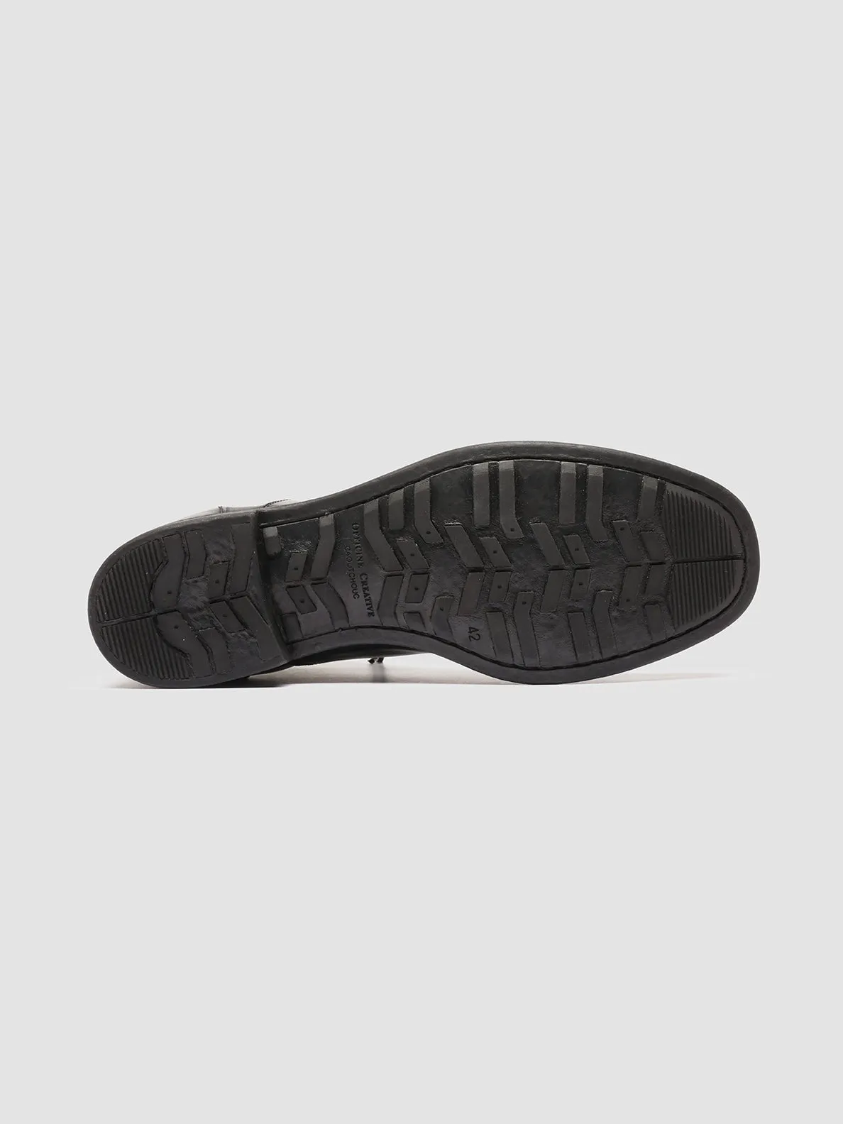 High Mobility Peak Performance CHRONICLE 057 - Black Leather Lace Up Boots