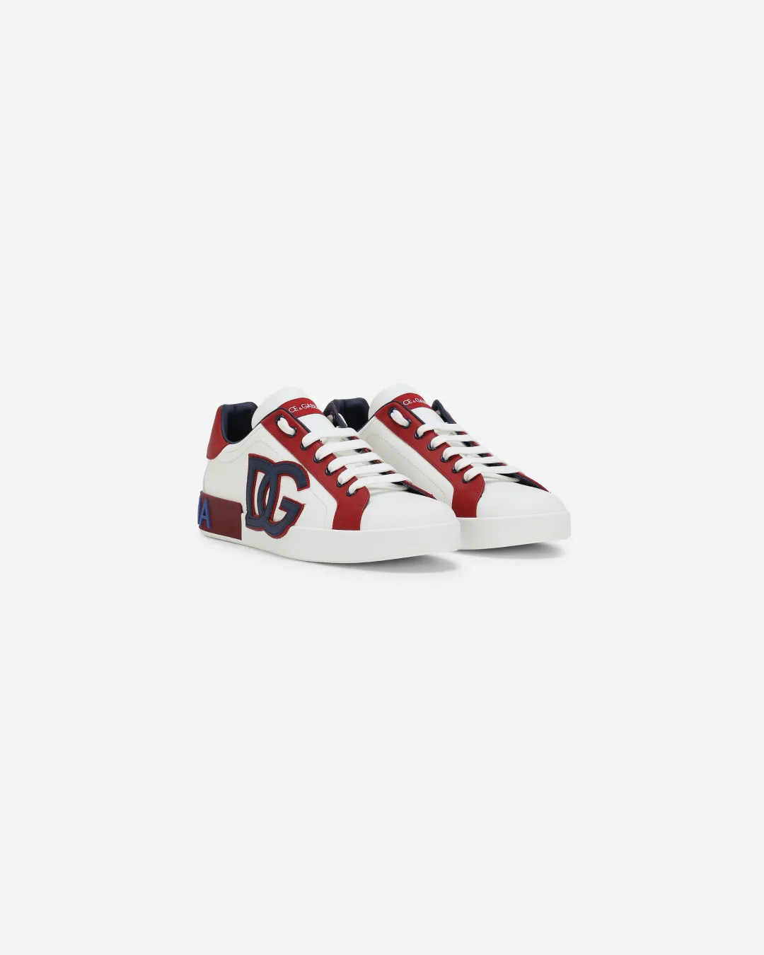 Original Dolce & Gabbana Calfskin Portofino Sneakers City Edge All Time