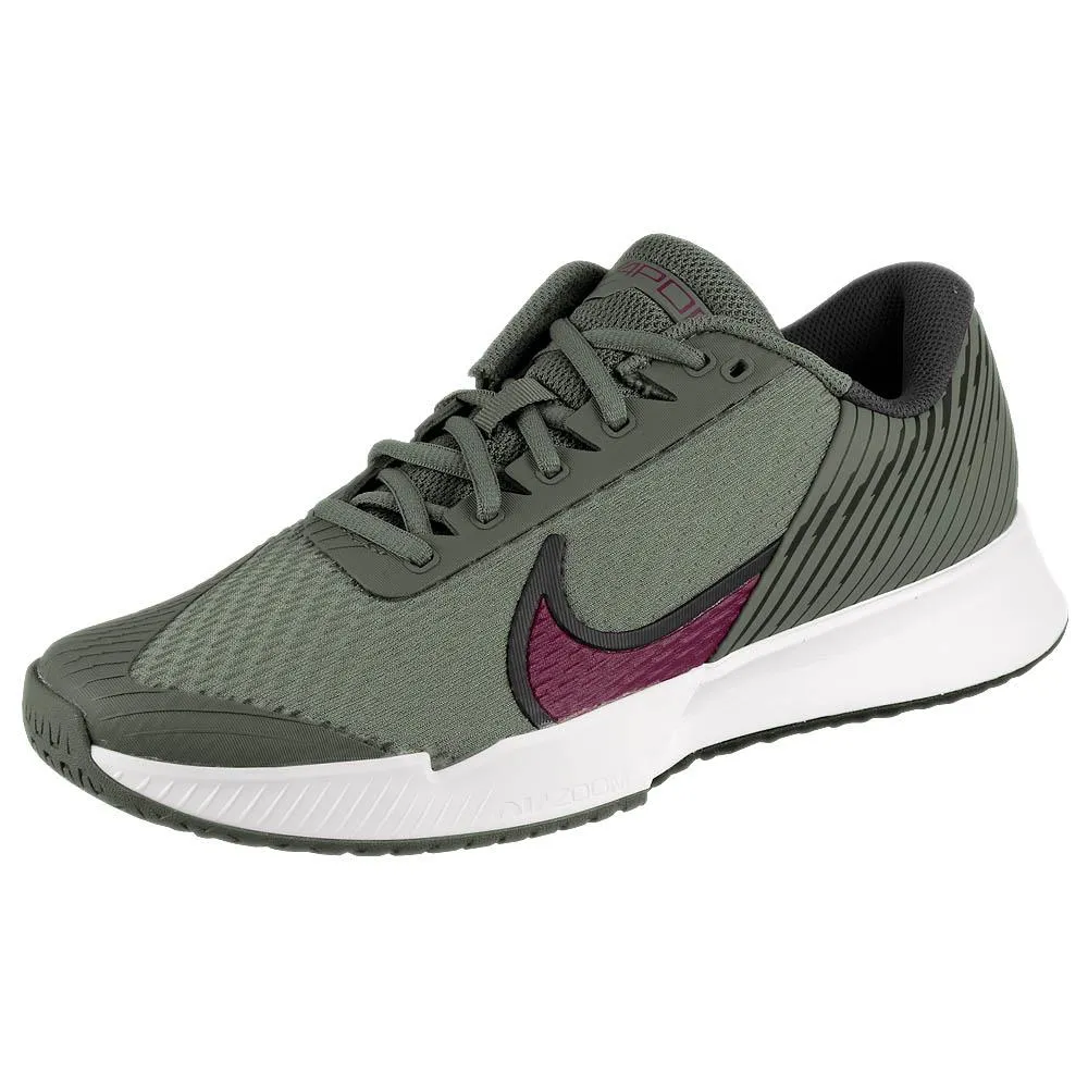 Soft Knit Refined performance Nike Men's Air Zoom Vapor Pro 2 - Smoke Grey/Sangria