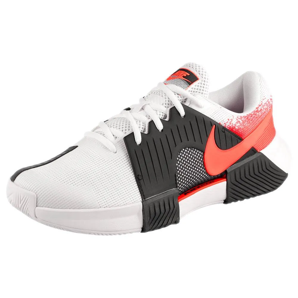 Nike Men's Air Zoom GP Challenge 1 - White/Hot Lava Adaptable Fit Durable Sole