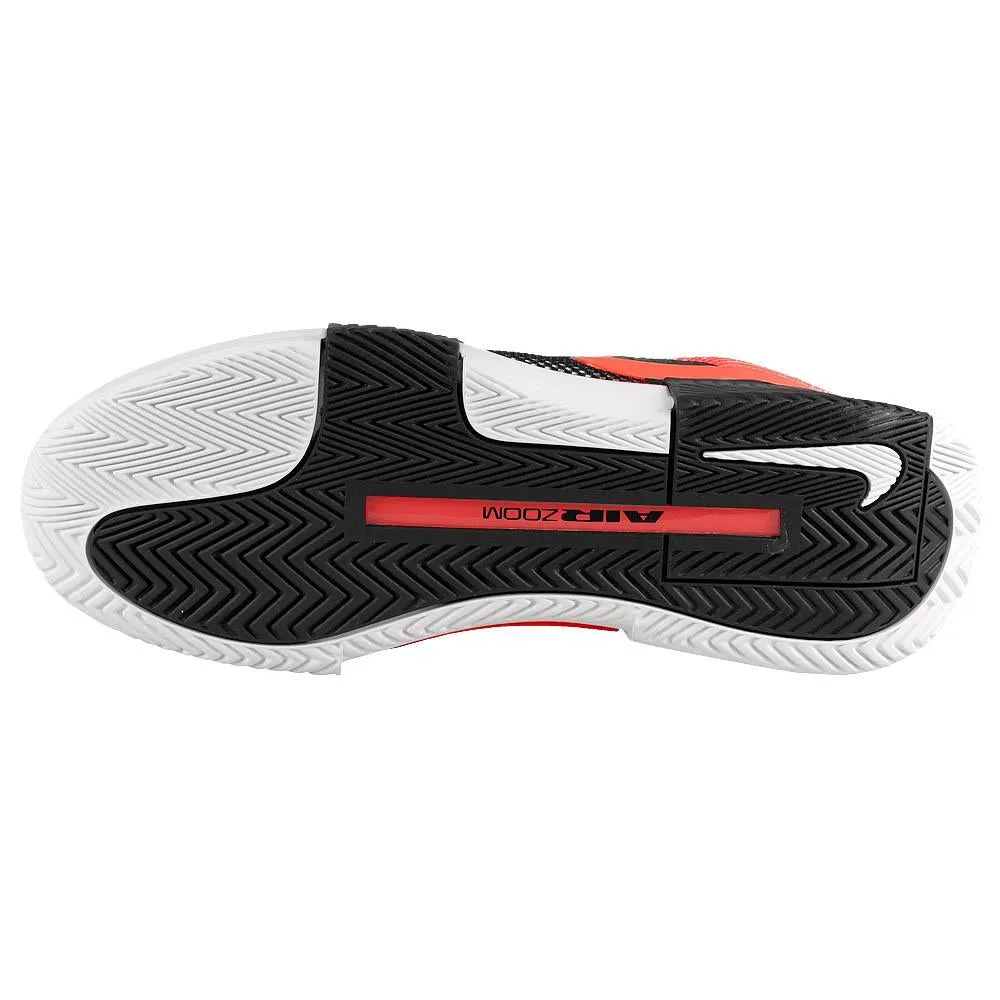 Nike Men's Air Zoom GP Challenge 1 - White/Hot Lava Vibrant Look
