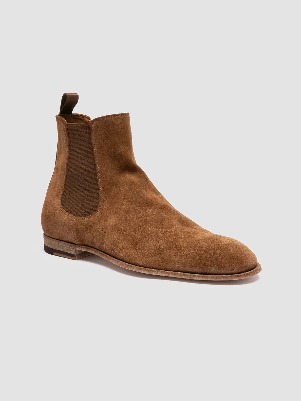 Active Run SOLITUDE 004 - Brown Suede Chelsea Boots