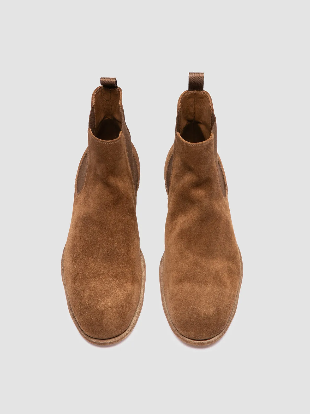 SOLITUDE 004 - Brown Suede Chelsea Boots Fashion Must-Have Training Sessions