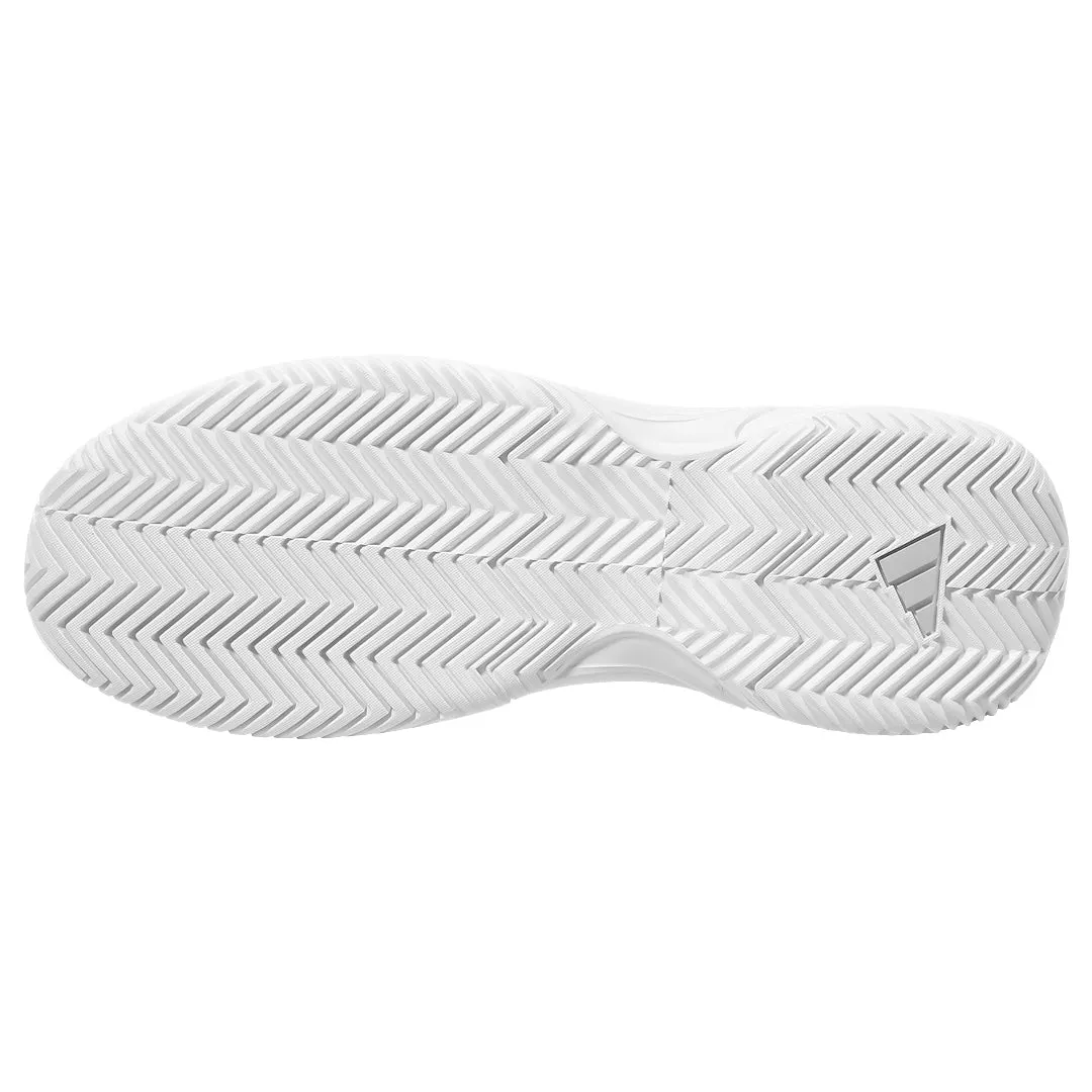 Slim flexibility Reliable Performance adidas Women's GameCourt 2 - Cloud White/Silver Metallic