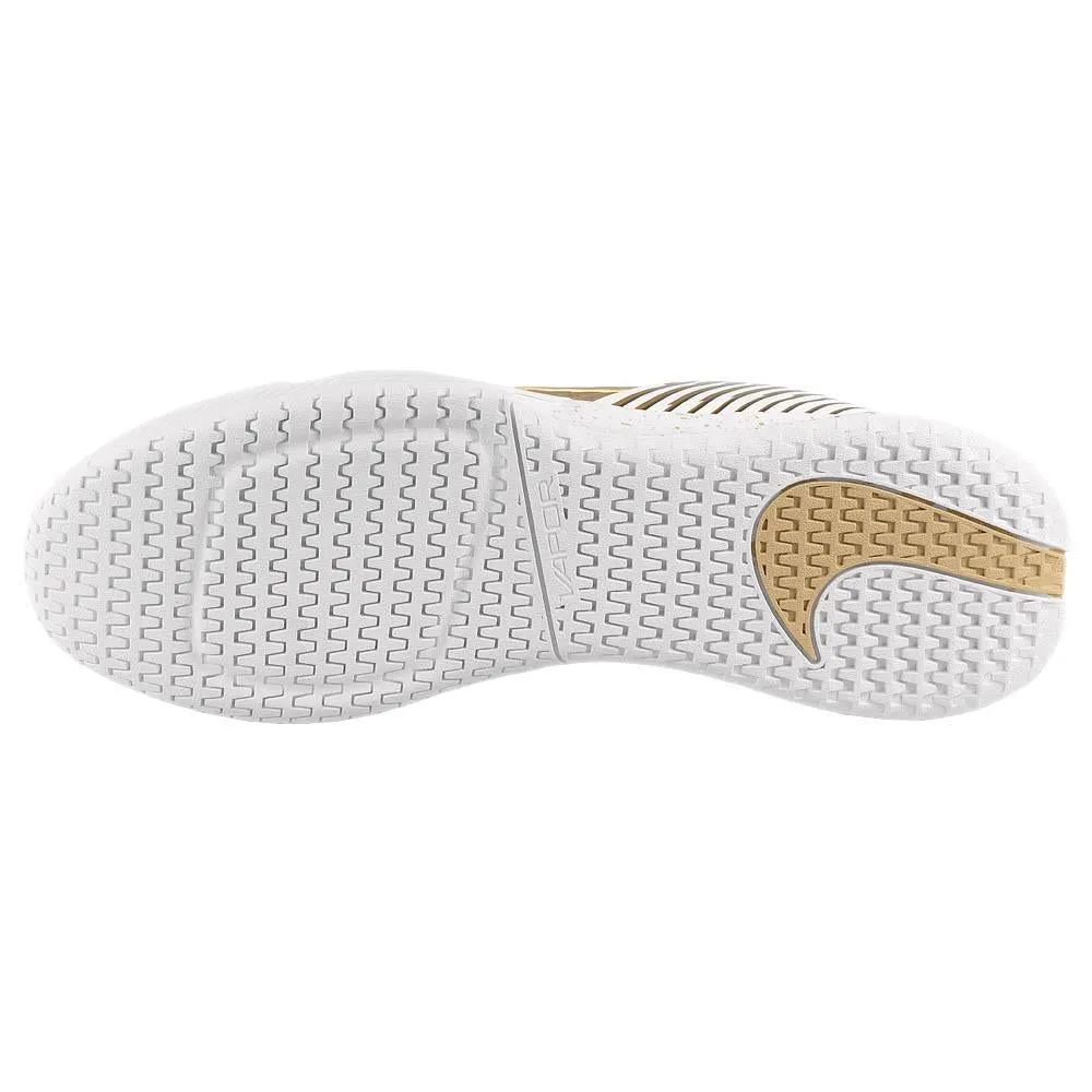 Secure look Nike Women's Air Zoom Vapor Pro 2 - Wimbledon - White/Metallic Gold Grain