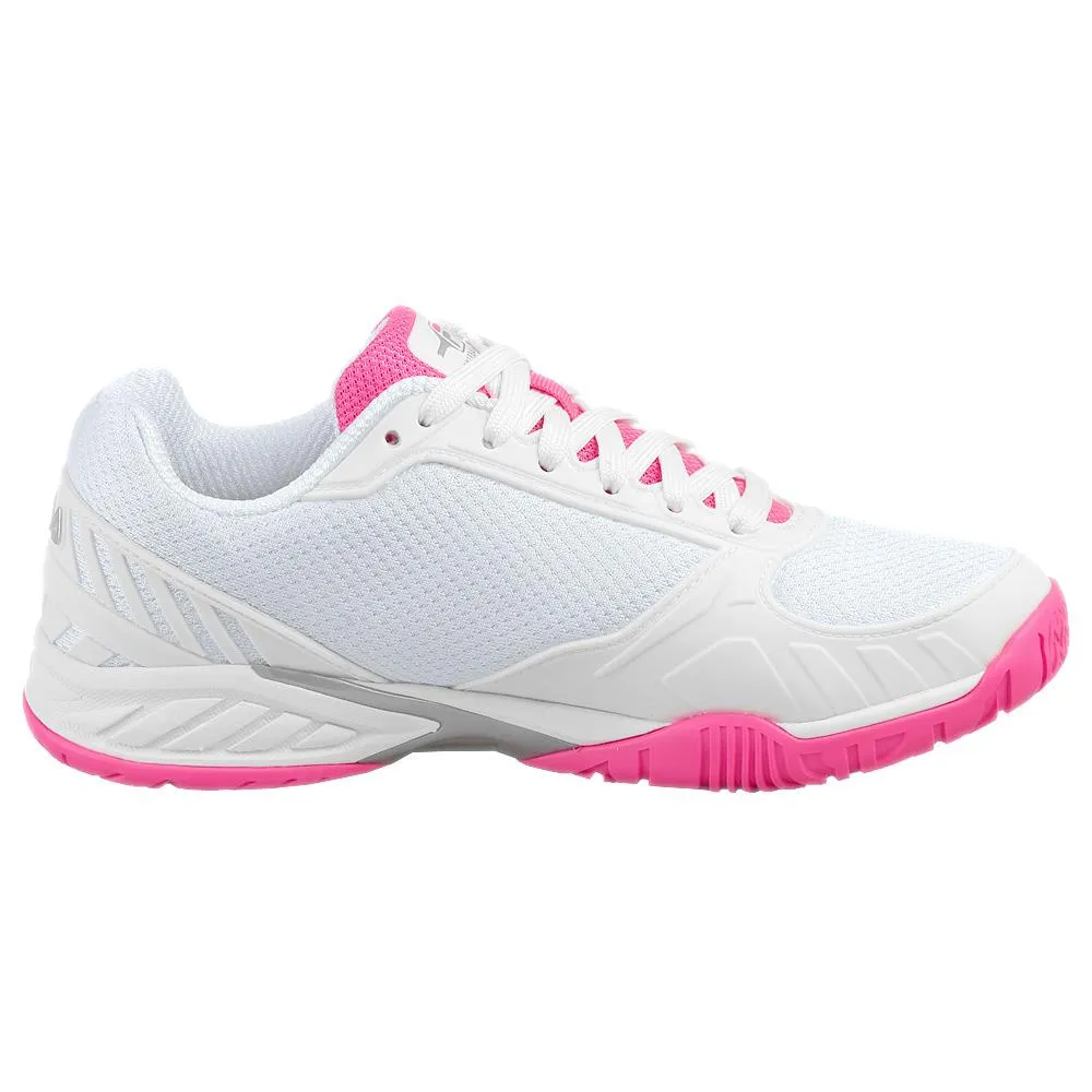 Cool Vibes Fila Women's Volley Zone - Pickleball - White/Knockout Pink